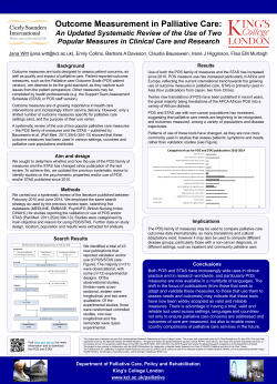 An Updated Systematic Review of the Use of Two Popular Measures
