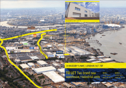 TO LET Two brand new warehouse/industrial units