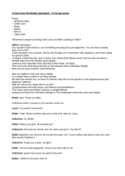 A View from the Bridge (abridged) - 13