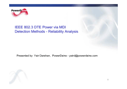 IEEE802.3af Detection methods