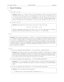 1 Book Problems - facstaff.bucknell.edu