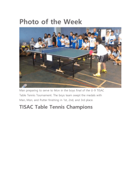 Athletics 2014-2015 - Concordian International School