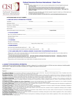 Cultural Insurance Services International