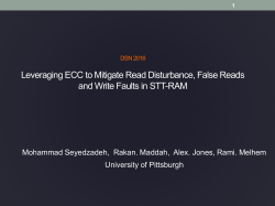 false read error - University of Pittsburgh