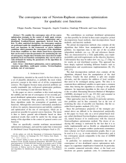 The convergence rate of Newton-Raphson consensus