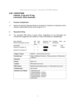 5.08 lenvatinib