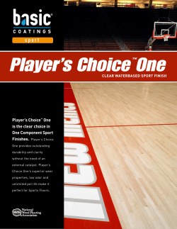 Player`s Choice&trade; One