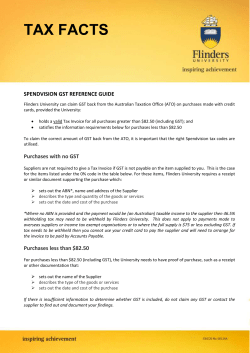 Tax codes available in Spendvision