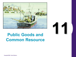 Unit 4 _ ppt 3 _ Public Goods _ Common Resources