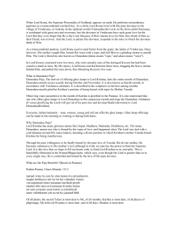 Damodara-Story-and-the-words