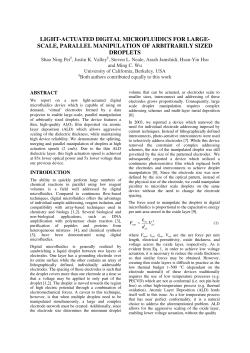 light-actuated digital microfluidics for large