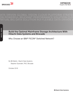 Build the Optimal Mainframe Storage Architecture With Hitachi Data