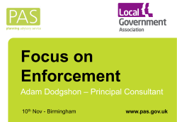 Insert main title here - Local Government Association