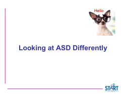 Capture Information and Give to Student with ASD