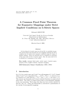 A common fixed point theorem for expansive mappings under strict