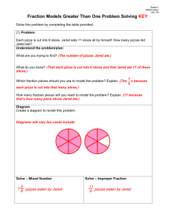 Fraction Models Greater Than One Problem Solving Key