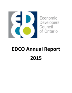 EDCO Annual Report 2015