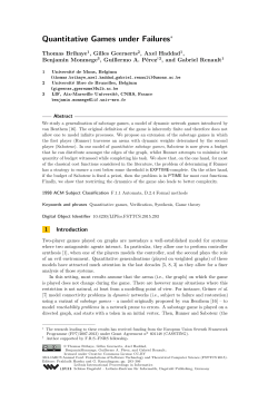 Quantitative Games under Failures - DROPS