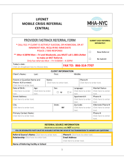 provider fastrack referral form
