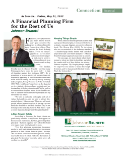 Connecticut A Financial Planning Firm for the Rest of Us