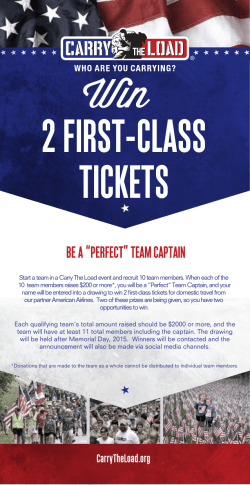 Perfect Team Captain Flyer rev1