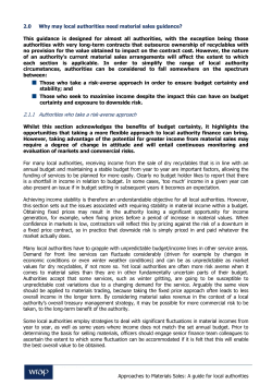 2.1.1 Authorities who take a risk
