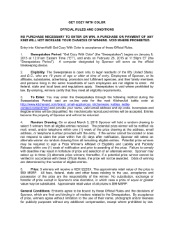 Official Rules