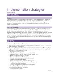 implementation strategies