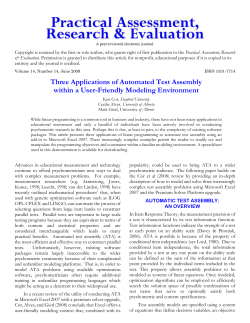 Scoring and classifying examinees using measurement decision