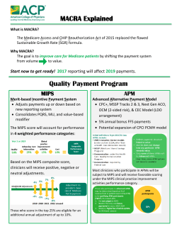 MACRA Explained Quality Payment Program