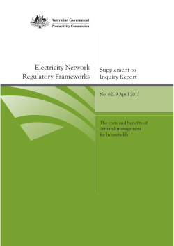 The costs and benefits of demand management for households