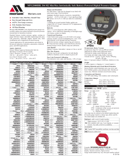 MPG2000BBL D4-M2 Min/Max Intrinsically Safe Battery