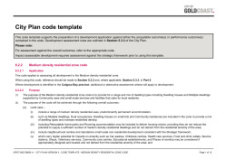 Medium density residential zone code