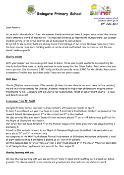 Swingate Primary School www.swingate.medway.sch.uk parentview