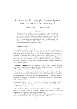 Subdivisions of K r+2 in graphs of average degree at least r+epsilon