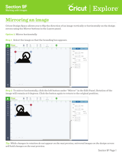 Mirroring an image