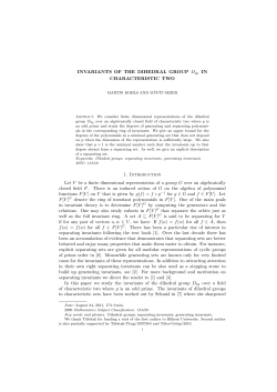 INVARIANTS OF THE DIHEDRAL GROUP D2p IN