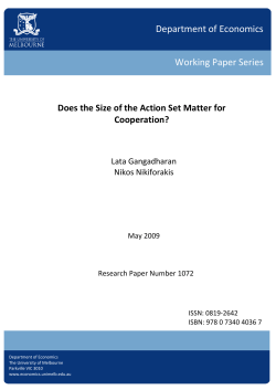 Does the Size of the Action Set Matter for