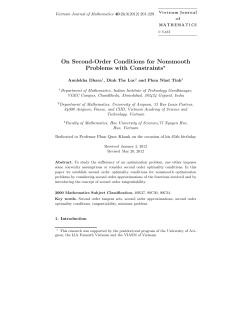 On Second-Order Conditions for Nonsmooth Problems with