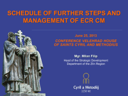 european cultural route of saints cyril and methodius