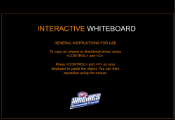 AFL Interactive Whiteboard