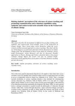 Challenging gifted learners through chemistry education