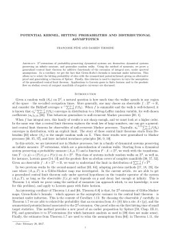 Potential kernel, hitting probabilities and distributional asymptotics