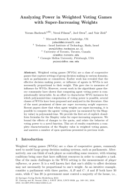 Analyzing Power in Weighted Voting Games with Super