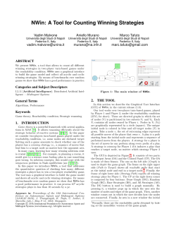 NWin: A Tool for Counting Winning Strategies