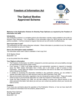 Freedom of Information Act