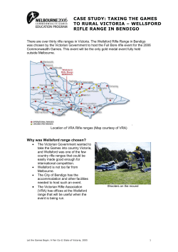Case Study: Taking the Games to Rural Victoria