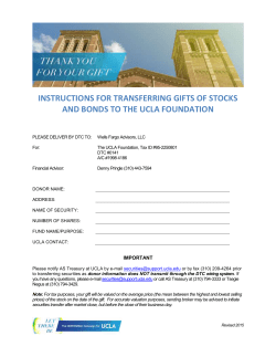 DTC (Wells Fargo Advisors) - Williams Institute