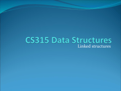CS315 Data Structures