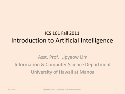 slides - University of Hawaii